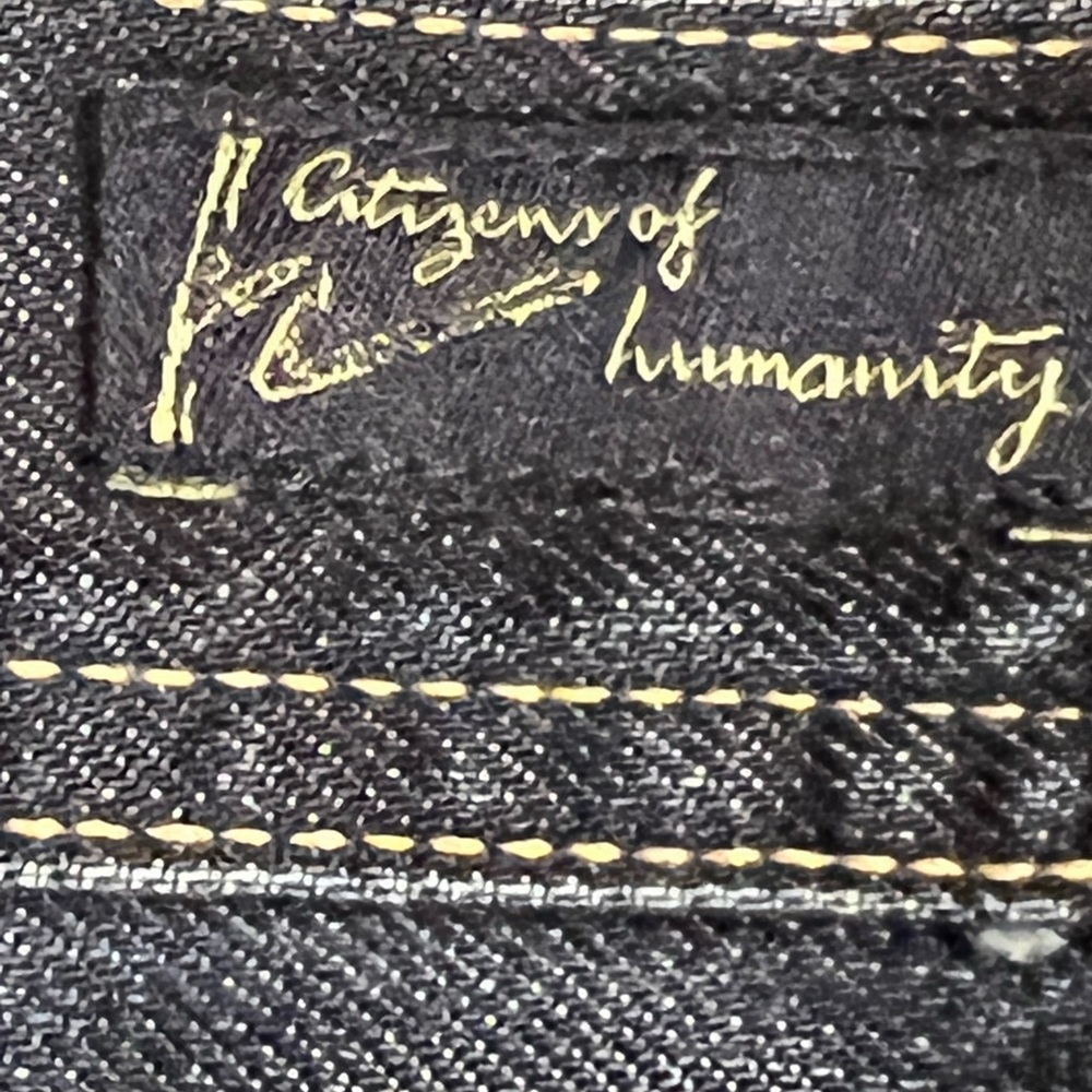 Citizens Of Humanity Black Bootcut Jeans